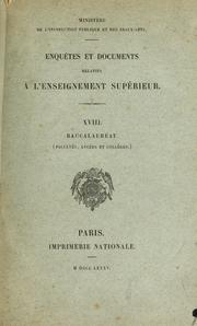 Enquêtes et documents relatifs a l'enseignement supérieur by France. Ministère de l'éducation nationale