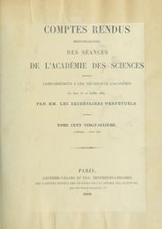 Cover of: Rayons émis par les composés de l'uranium et du thorium by Marie Curie