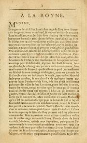 Declaration Et Protestation de Monseigneur le Prince de condé Presentée au Roy by Condé, Henri II de Bourbon prince de