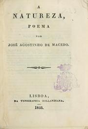 Cover of: A natureza: poema