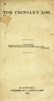 Tom Cringle's log