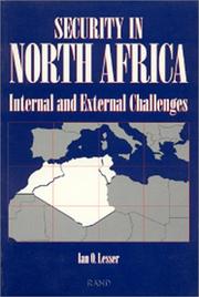 Cover of: Security in North Africa: internal and external challenges