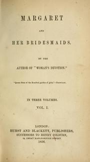 Cover of: Margaret and her bridesmaids by Julia Cecilia Stretton