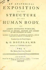An anatomical exposition of the structure of the human body by Jacques-Bénigne Winslow