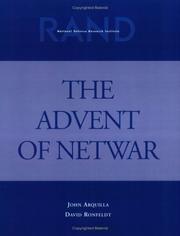 Cover of: The advent of netwar by John Arquilla