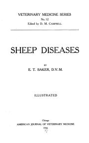 Cover of: Sheep diseases