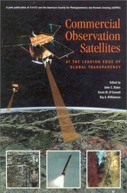 Cover of: Commercial Observation Satellites: At the Leading Edge of Global Transparency