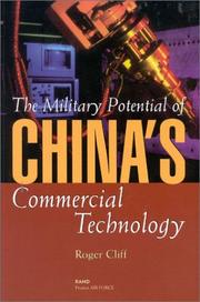 Cover of: The Military Potential of China's Commercial Technology by Roger Cliff