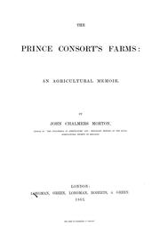 Cover of: The Prince Consort's farms: an agricultural memoir