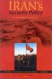 Cover of: Irans's Security Policy In the Post-Revolutionary Era by Daniel L. Byman