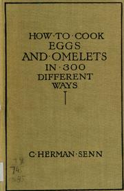 Cover of: How to cook eggs and omelets in 300 different ways