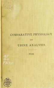 Cover of: Practical exercises in comparative physiology and urine analysis