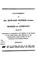 Cover of: Statement of Edward Morris ... before the Committee on Agriculture and Forestry of the Senate of the U. S. with reference to the Kendrick Bill, which provides for the licensing of the packing industry