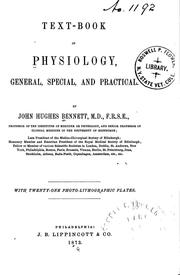 Cover of: Text-book of physiology, general, special, and practical