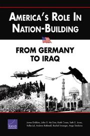 Cover of: America's role in nation-building by James Dobbins ... [et al.].