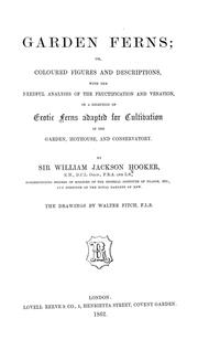 Cover of: Garden ferns by Hooker, William Jackson Sir