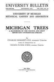 Cover of: Michigan trees