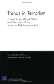 Cover of: Trends in Terrorism: Threats to the Inited States and the Future of the Terrorism Risk Insurance Act