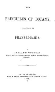 Cover of: The principles of botany by Harland Coultas