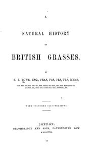 Cover of: A natural history of British grasses by Edward Joseph Lowe