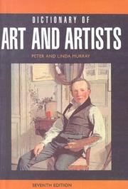 Cover of: Dictionary of Art and Artists