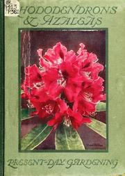 Cover of: Rhododendrons & azaleas