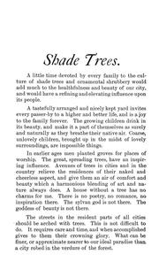 Cover of: Shade trees, indigenous shrubs and vines by J. T. Stewart