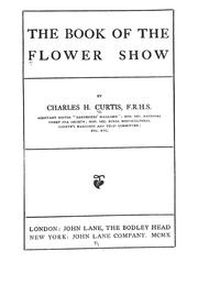 Cover of: The book of the flower show.