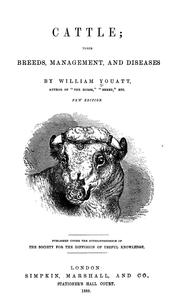 Cover of: Cattle by William Youatt