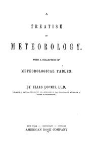 Cover of: A treatise on meteorology: With a collection of meteorological tables