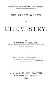Cover of: Fourteen weeks in chemistry by Joel Dorman Steele