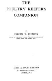 Cover of: The poultry keeper's companion