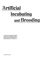 Cover of: Artificial incubating and brooding