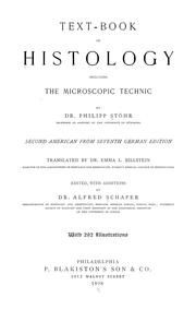 Cover of: Text-book of histology | Philipp StГ¶hr