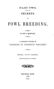 Cover of: Secrets in fowl breeding