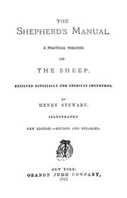 Cover of: The shepherd's manual by Stewart, Henry.