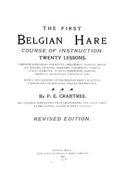 Cover of: The first Belgian hare course of instruction | Pleasant Elijah Crabtree