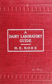 Cover of: A dairy laboratory guide