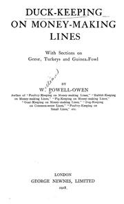 Cover of: Duck-keeping on money-making lines | William Powell-Owen