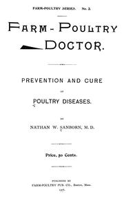 Farm-poultry doctor by Nathan Willard Sanborn