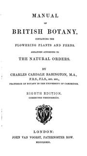 Manual of British botany, containing the flowering plants and ferns