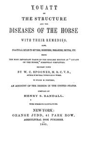 Cover of: Youatt on the structure and the diseases of the horse, with their remedies by William Youatt