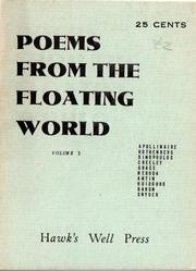 Cover of: Poems from the floating world by Jerome Rothenberg