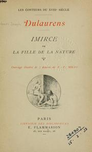 Cover of: Imirce: ou, La fille de la nature.  Ouvrage illustré de 7 dessins de E.-P. Milio.