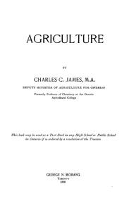 Cover of: Agriculture by C. C. James