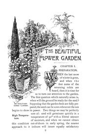 Cover of: The beautiful flower garden: its treatment with special regard for the picturesque. With notes on practical floriculture