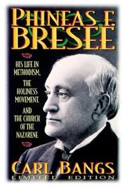 Cover of: Phineas F. Bresee by Carl Bangs