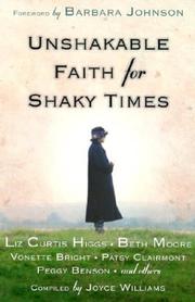 Cover of: Unshakable Faith for Shaky Times