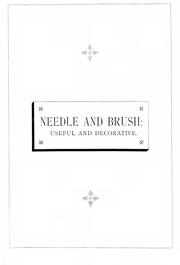 Cover of: Needle and brush: useful and decorative