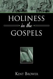 Cover of: Holiness in the Gospels